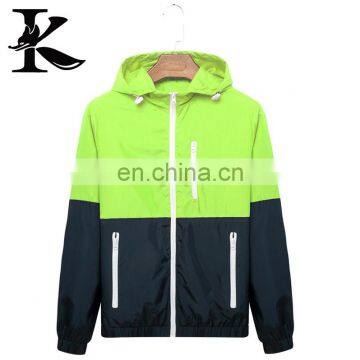 Men and Women Polyester Thin Coat Light Weight Windbreak Jacket With Hood photo-5