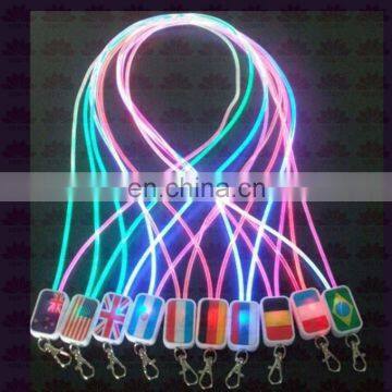 lighting luminous lanyard led pendant rope