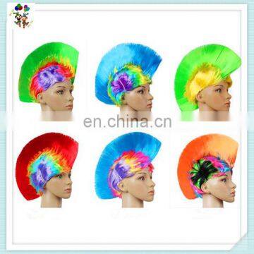 Red Mohawk Punk Kids Party Fancy Dress Synthetic Wigs HPC-0085