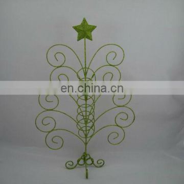 HOT SELL metal Christmas tree card holder