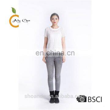 Fairly lightweight Reasonable Price Quality And Quantity Assured lace top shirt