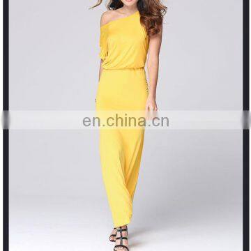 Woman Fashion long maxi dress 2 different way wearing dress