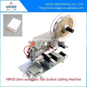 HIG Servo Motor Economy Semi Automatic Flat Labeling Machine photo-2