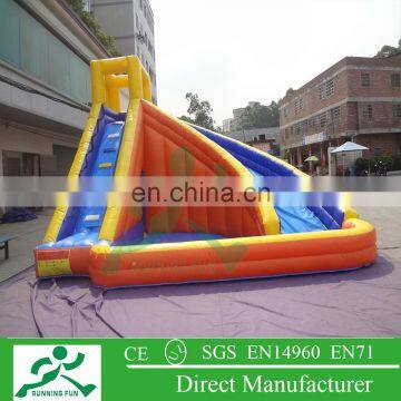 0.55mm pvc inflatable water slide for kids RF38