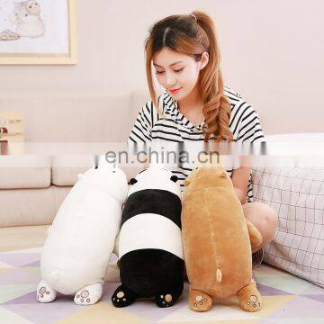 Soft Plush Polar Bear Panda Sleeping Buddy Bed Pillow Cushion photo-5