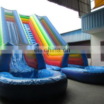 inflatable water slide/giant inflatable slide for adult