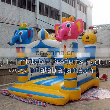 Backyard Inflatable Bouncer Kids Play Tent House photo-2
