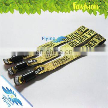 Projector Custom Fabric Woven Thread Festival Bracelets in Cheap Custom