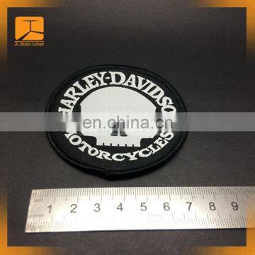 Woven Label / Laser Cut Woven Iron on Patch / Custom Woven Badge for Garment Accessory photo-5
