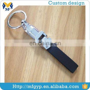 New Fashion Design Leather Strap Keychain for Promotion Gift photo-5