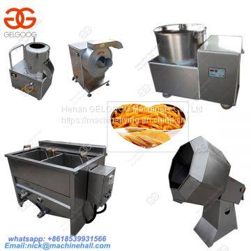 Small Scale Potato Chips Making Machine|Automatic Potato Chips Production Line|Easy Operate French Fries Making Machine