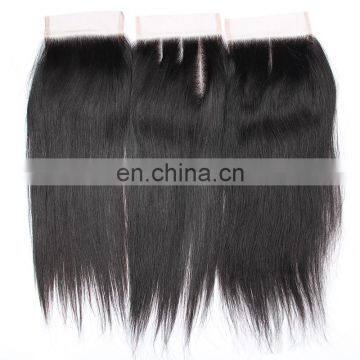 Top grade cheap Malaysian hair lace closure, Virgin cuticle aligned hair lace frontal piece invisible part