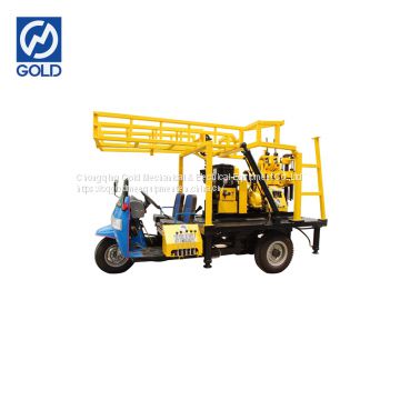 Hydraulic Drilling Tricycle Mounted Spindle Type Core Drilling Rig