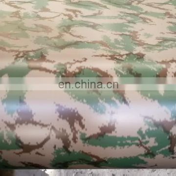 prepainted galvanized coils ppgi camouflage series