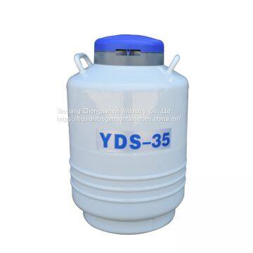 YDS-35-125 Cryogenic Welding Liquid Nitrogen Gas Cylinder with high quality