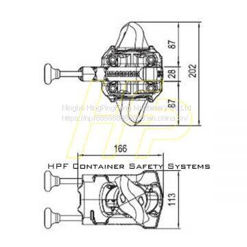 SEMI-AUTOMATIC TWISTLOCK DOUBLE HANDLE photo-2