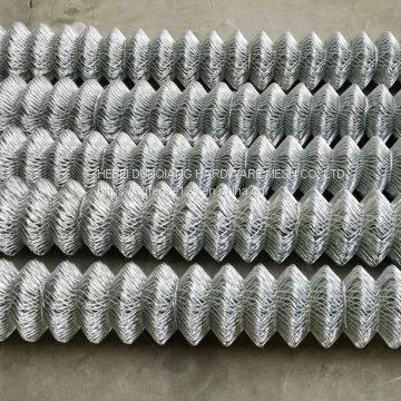 Galvanized and PVC Coated Rhombus Chain Link Fence photo-2