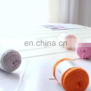 Yarncrafts Best sell suppliers fancy cotton acrylic carpet yarn for knitting