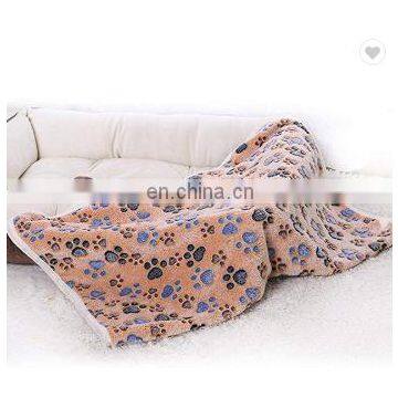 100% Polyester Glue Flannel Blanket Two Sides Brushed Cozy Fleece Throw photo-5