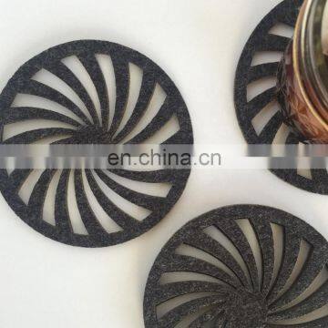 Wholesale Factory Customized Tea Coffee Cup Round Felt Coaster photo-2