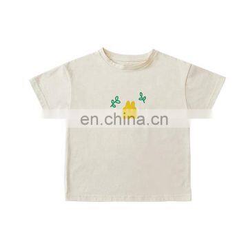 6761/Summer new arrival parent child matching cartoon print 100% cotton wholesale t-shirt