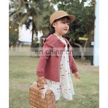 6769/Fancy Sweet Cherry Print Dresses for Baby Girl 2020 Spring Newest Princess Girls Dress