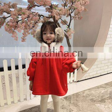 4319/ Animal Cute Fashion Winter Warm Earmuffs Deer Horn Plush Kids Earflap photo-6