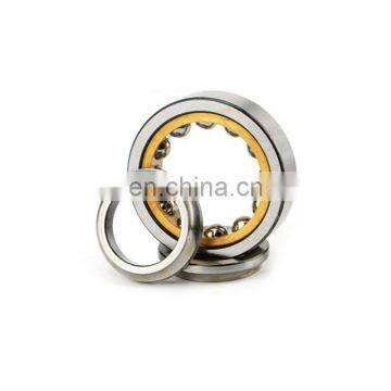 high precision four point angular contact ball bearing QJ 201 size 12x32x10mm mini ball bearing price for pumps