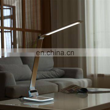 MESUN Smart and Rechargeable Led Desk Lamp With Wireless Charger for Mobile Phone, RGB Ambient Night Light photo-3