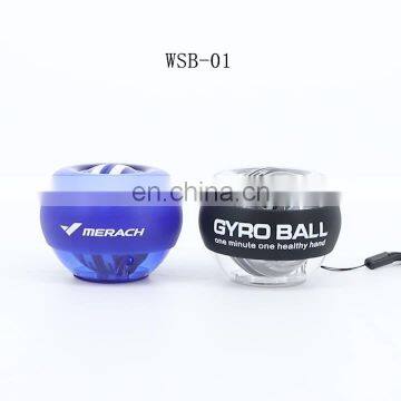 Auto Self Start Hand Fore Arm and Wrist Force Power Strength Exercise Fitness Gyro Ball with LED Flash Light WSB-01L