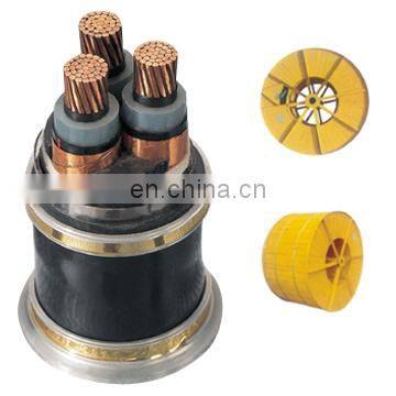 High Quality 35 sq mm Single Core Copper Cable 10kv 3x240 XLPE Power Cable photo-6