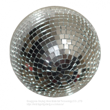 6'' 15cm disco DJ mirror ball hang rotate on the ceiling for wedding in silver, gold,rose gold, Black