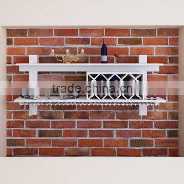 Custom Wall Hinging Wooden Wine Racks,wood Wine Storage Rack photo-4