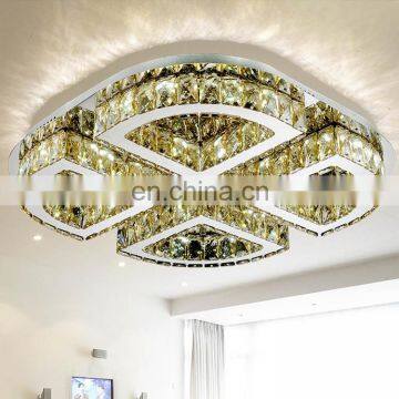 China Factory Good Quality Wholesale Led Crystal Ceiling Light photo-2