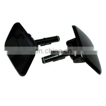 Free Shipping! Pair Black Bonnet Washer Nozzle For Hyundai ix55 Veracruz 07-15 98680-3J000 New