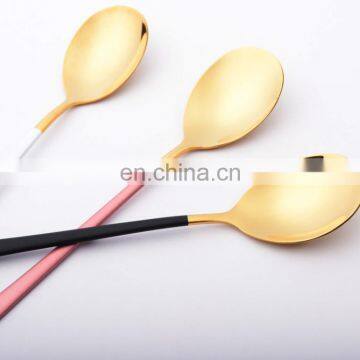 Stainless steel 304 flatware custom high quality knife fork and spoon set