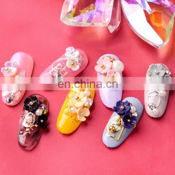 Factory price Fivor Nail Art Mix Pearl Shell Flower Nails Art Decorations