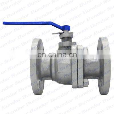 Bundor Dn50 Dn40 Pn16 Flange Connection DN25-DN250 Ball Valve photo-2