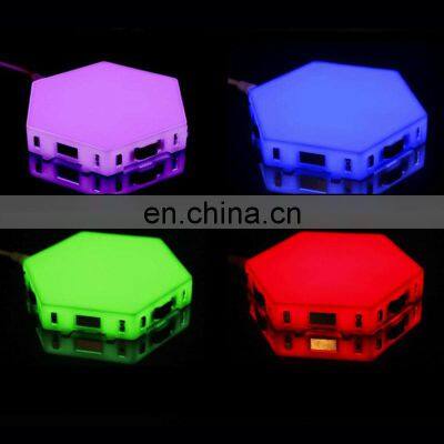 Modular DIY LED Hexagonal Quantum Magnetic Wall Light photo-5