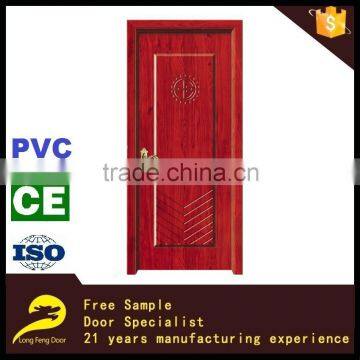 Indian Single Wood Carved PVC Bathroom Door Price