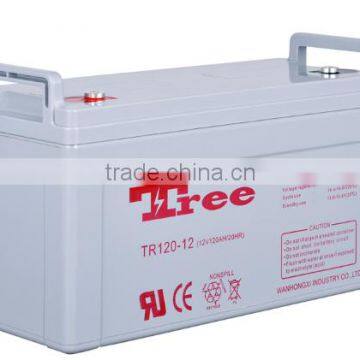 Rechargeable Battery 12V 120AH Deep Cycle Gel Battery