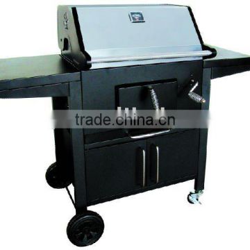 Charcoal BBQ smoker