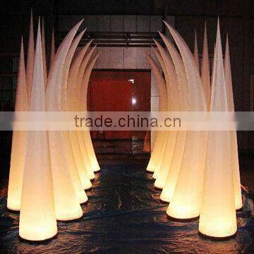 Custom High Quality Colorful Oxford Cloth Inflatable Lighting Pillars Suitable for Party Decoration photo-2