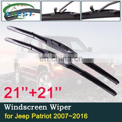 Car Wiper Blades for Jeep Patriot 2007~2016 Liberty Front Windscreen Windshield Brushes Car Accessories 2008 2009 2010 2014 2015