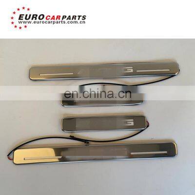 Подножки с подсветкой для G class w464 G63 G500 G350. Приветственные педали с LED-светодиодами и логотипом на них