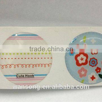 transparent soft epoxy sticekr for phone sticker label
