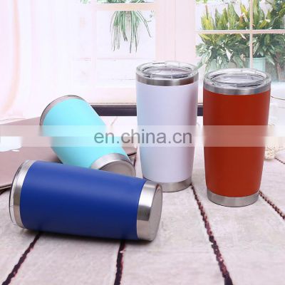 10oz 12oz 20oz 30oz Skinny Straight Tumbler wine Cup travel sports water bottle mug stainless steel double wall vacuum