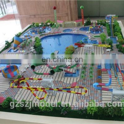 Entertainment facility 3d scale model making/Water park design