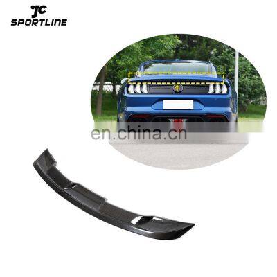 JCSportline GT500 Carbon Wing Spoiler for Ford Mustang GT500 Shelby GT350R Coupe 2-Door 2015-2020