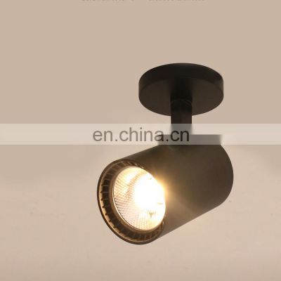 Surface Mounted Spotlight Track Light Living Room Cafe Ceiling Track Spotlight LED Ceiling Lamp